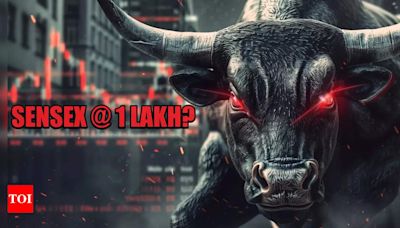 Unstoppable bull run? Sensex may hit 1 lakh milestone by December 25 if stock market continues its historical CAGR - Times of India