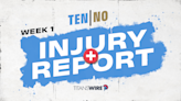 Titans Week 1 final injury report: Who’s in, who’s out vs. Saints
