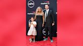 Serena Williams smiles with her family on ESPYs red carpet