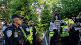 GW University threatens discipline for involvement in protest encampments