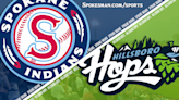 Spokane Indians offense missing again, Hillsboro takes series finale 3-1