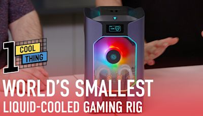 Geekom Megamini G1 Hands On: The Smallest Liquid-Cooled Gaming Rig