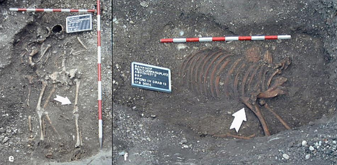 Two ancient women buried together in Austria in first of its kind find. ‘Remarkable’