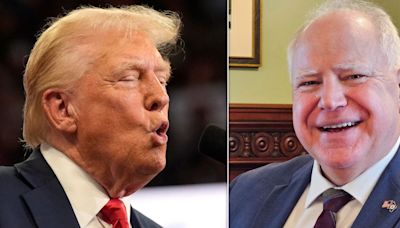 Social Media Skeptics Doubt Trump's Claim That Tim Walz Will 'Unleash Hell On Earth'