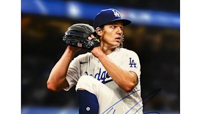 Tyler Glasnow Autographed MLB Authenticated 8x10 Photo