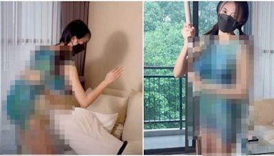 超兇美女網紅「全裸人體彩繪打掃！」破4百萬觀看 YT沒下架原因曝