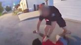 Oklahoma father is filmed being arrested and bodyslammed by cop