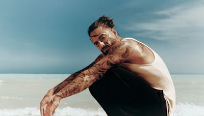 Maluma en la playa