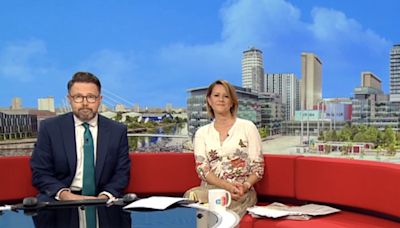 BBC Breakfast collapses into chaos as set falls apart around gobsmacked star