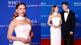 Scarlett Johansson Shines in White Armani Privé Gown on White House Correspondents’ Dinner 2024 Red Carpet With Colin Jost