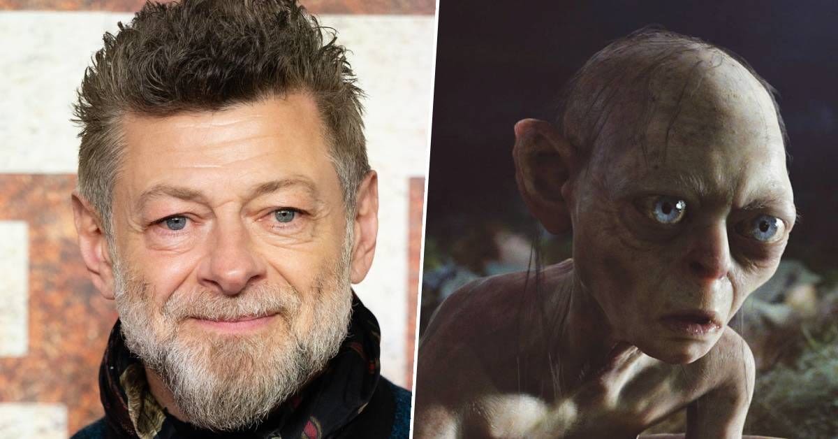 Andy Serkis responds to his new Lord of the Rings movie – with a Gollum selfie