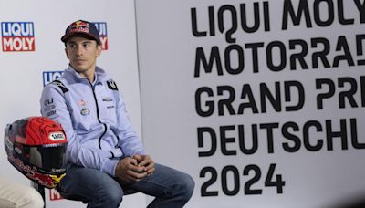 Un Marc Márquez "realista más que prudente" aparece en Sachsenring, pero no renuncia a nada