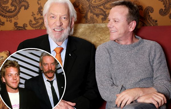 Kiefer Sutherland says he didn’t know late dad Donald Sutherland until he was 15