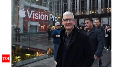 Apple CEO Tim Cook explains how he uses Vision Pro - Times of India