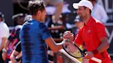 Novak Djokovic suffers shock loss as Alejandro Tabilo beats him at the Italian Open in just 67 minutes