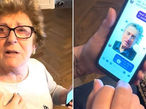 My nan thought she was texting Robert De Niro – she was bombarded with texts and ‘sexy’ photos, it was hilarious