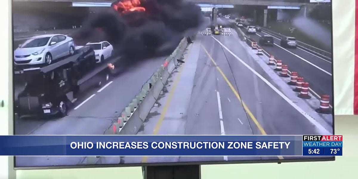 Ohio Gov. Mike DeWine addresses construction zone safety