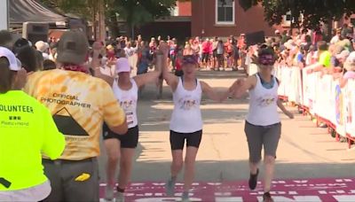 Find your finish: A look at this year's Tri for a Cure finish line feed