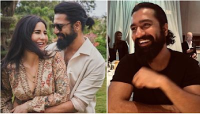 Katrina Kaif showers birthday love on husband Vicky Kaushal, shares happy PICS of Chhaava actor