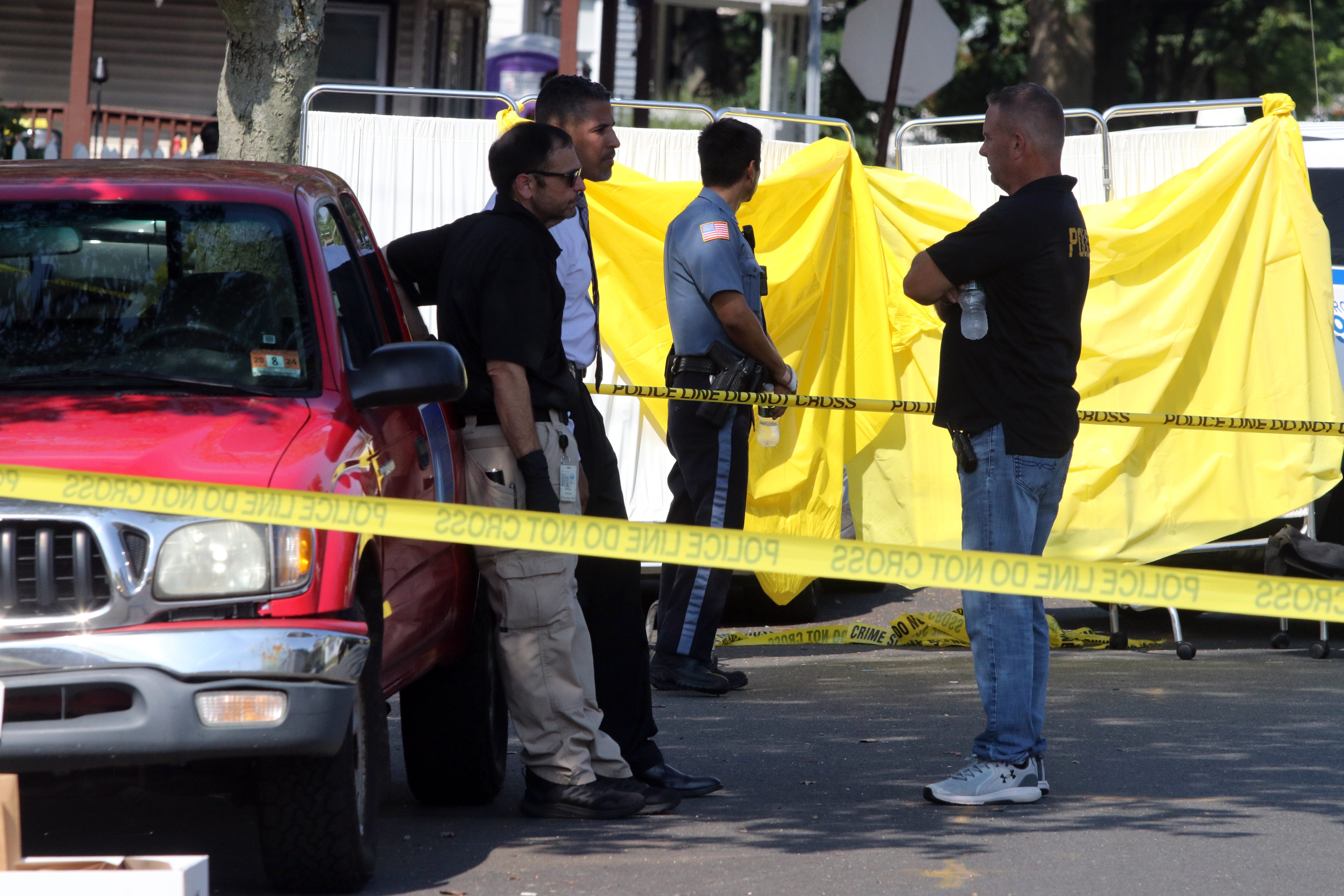 Red Bank shooter remains on the loose as police reveal victim's name