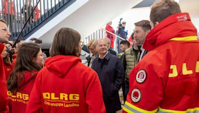 Germany's Scholz visits flood region, assures federal 'solidarity'