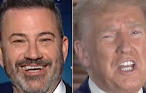 Jimmy Kimmel Trolls Trump’s ‘Orange Jesus’ Super-Fans With Upside-Down Offer