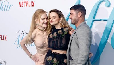 ‘A Family Affair’ stars Zac Efron, Nicole Kidman and Joey King can’t stop laughing in behind-the-scenes video