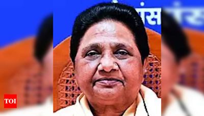 Mayawati criticizes Samajwadi Party for not raising people's issues along with Sengol | Lucknow News - Times of India