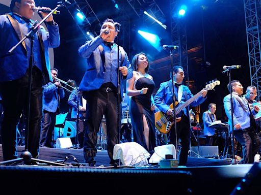 Los Ángeles Azules en el Zócalo