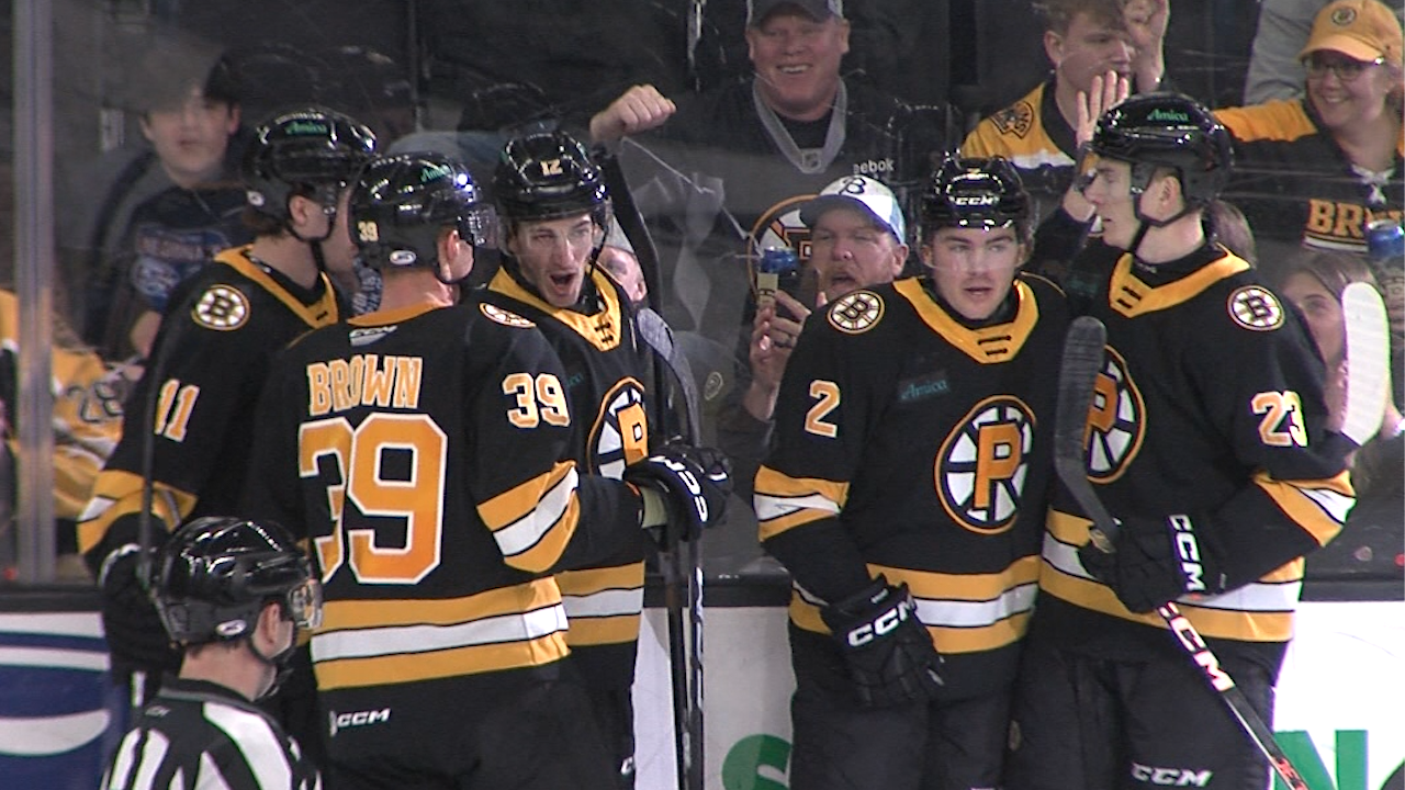 P-Bruins Roll Hartford To Even Playoff Series | ABC6