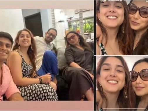 Aamir Khan, Rani Mukerji, Ira Khan and Nupur Shikhare share laughter and love at family gathering