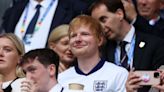 Ed Sheeran drops in on England camp before Switzerland clash