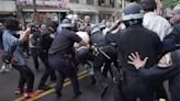 Video shows NYPD clash with pro-Palestinian rally in Brooklyn, 40 demonstrators arrested