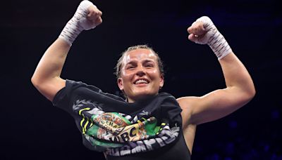 Chantelle Cameron calls for a Katie Taylor trilogy fight after title win over Elhem Mekhaled