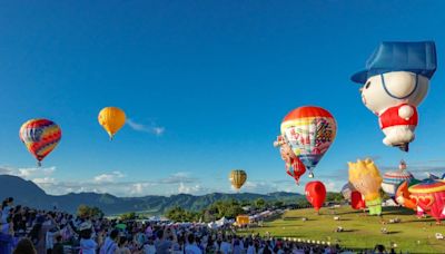 PIBALL! 2024臺灣國際熱氣球嘉年華登場 熱氣球翱翔妝點臺東天空 | 蕃新聞