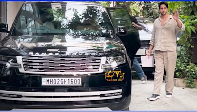 Sidharth Malhotra Buys New Rs 3.05 Crore Range Rover Autobiography