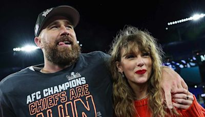 Travis Kelce reveals why he 'started to really fall for' Taylor Swift at NFL games: 'She really won me over'