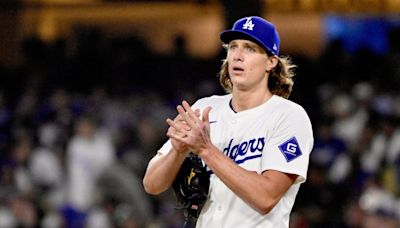 Tyler Glasnow is latest Dodgers starting pitcher to go on IL