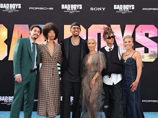 Will Smith Makes Rare Red Carpet Appearance With All Three of His Children