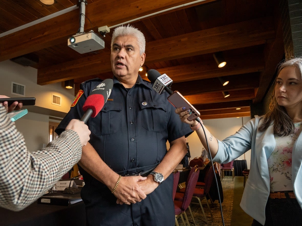 Chief of Thunder Bay's embattled police force notes families' 'pain and suffering' but says change takes time