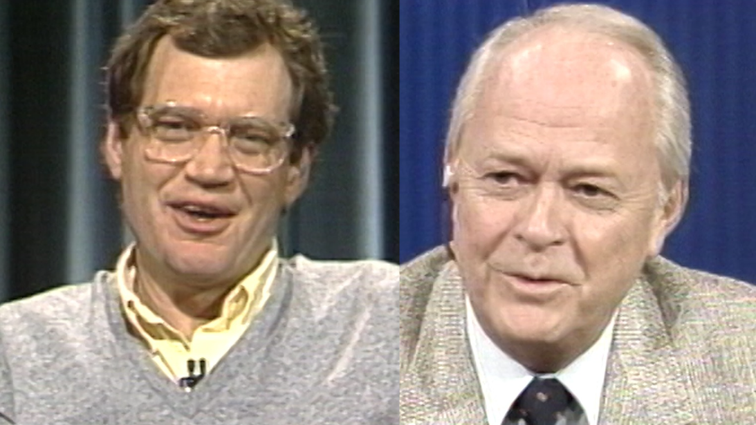 David Letterman on his 90-minute prime-time show in 1987