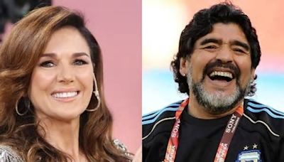 Salió a la luz la historia íntima de Andrea Frigerio con Maradona: "Una cosa de locos"