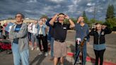 It should go without saying, but don't drive while wearing eclipse glasses