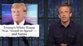 Seth Meyers Predicts One Substance Wouldn’t Come Up in a Trump Drug Test | Video
