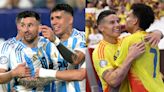 Argentina vs. Colombia: ¿cuál es su historial y cómo llegan a la final de Copa América?