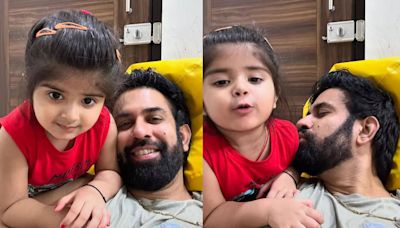 Rajeev Sen gets to spend quality time with daughter Ziana; see cute pics - Times of India