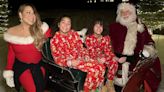 Mariah Carey Shares Sweet Photos from Christmas Eve Sleigh Ride with Twins Moroccan and Monroe