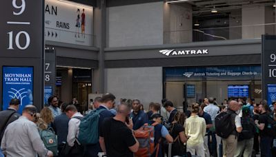 NJ Transit, Amtrak service resumes after suspension due to power issues, large fire near NJ Turnpike