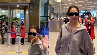 Malaika Arora Gets Spotted At The Airport Amid Arjun Kapoor Break Up Rumours; Watch - News18