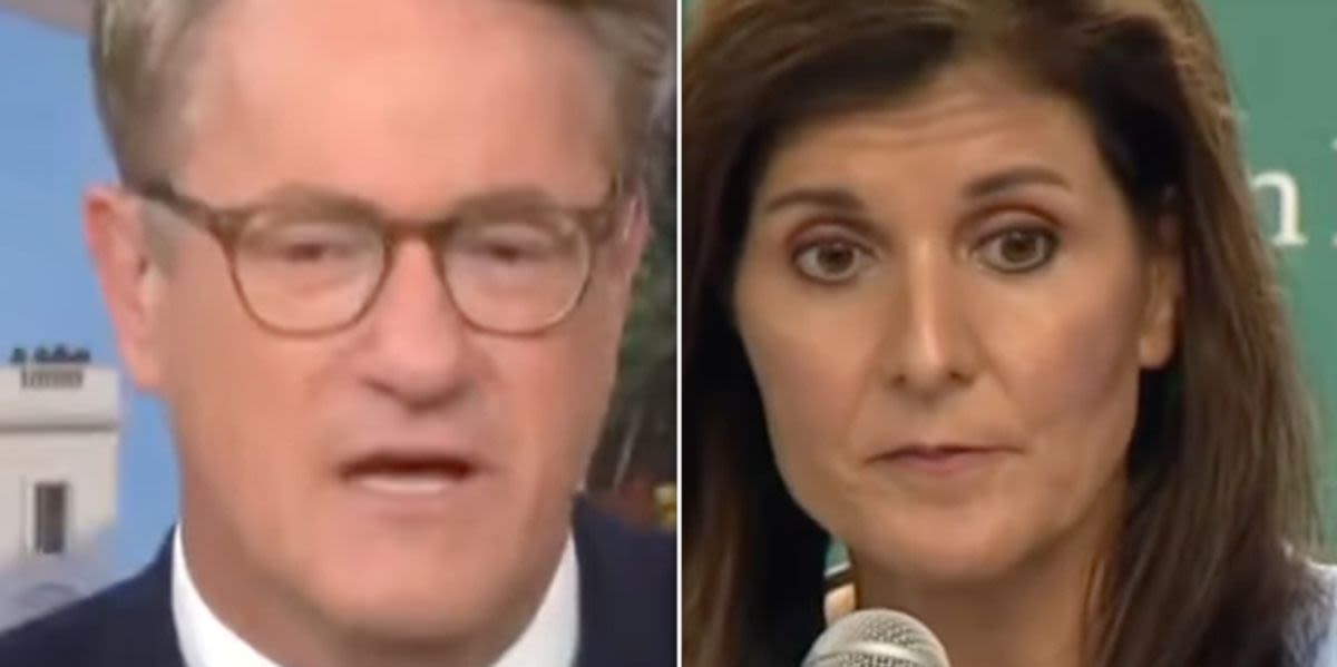 Joe Scarborough Drops S-Bomb On Live TV Over Nikki Haley's Trump 180